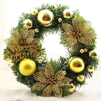 Christmas Decorations Christmas Wreath Home Decor for Home Garden Decorations Mall Door Decoration