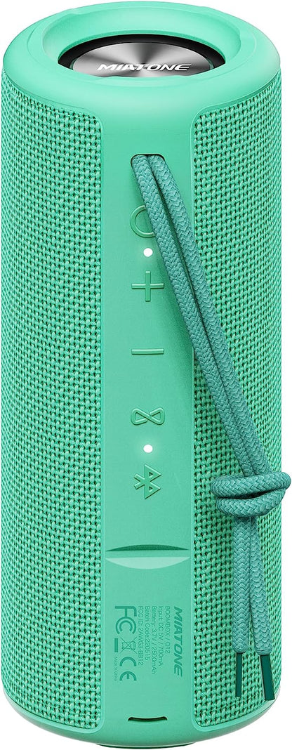 Boombox Portable Bluetooth Speaker Gifts for Her Him Women Men - Green