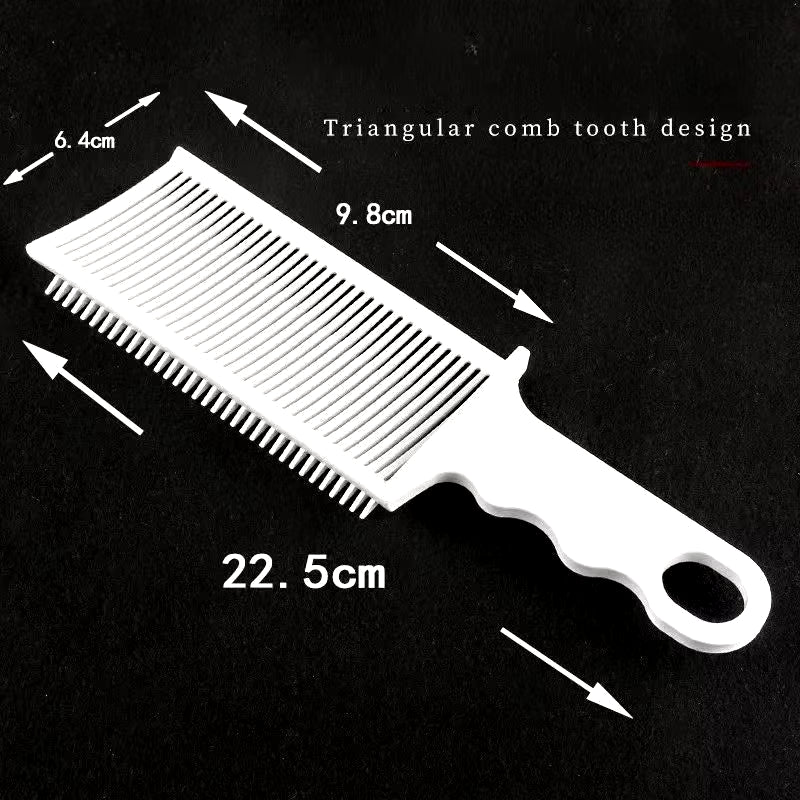 Barber Fade Combs Hair Cutting Tool for Gradient Hairstyle Comb Flat Top Hair Cutting Comb for Men Heat Resistant Fade Brush빗