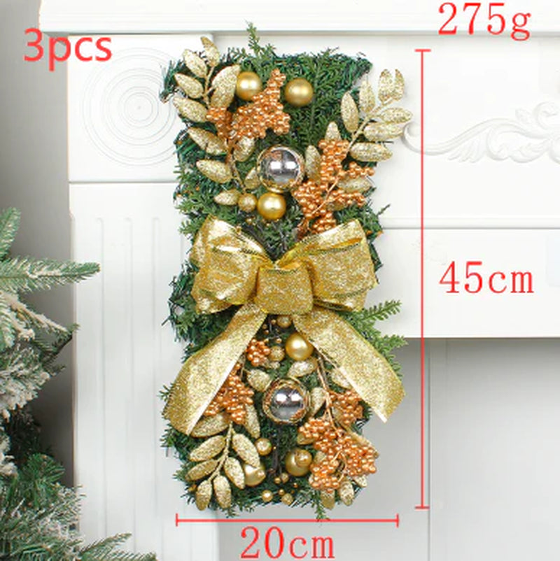 Christmas Day Door Curtain Home Decoration Hanger