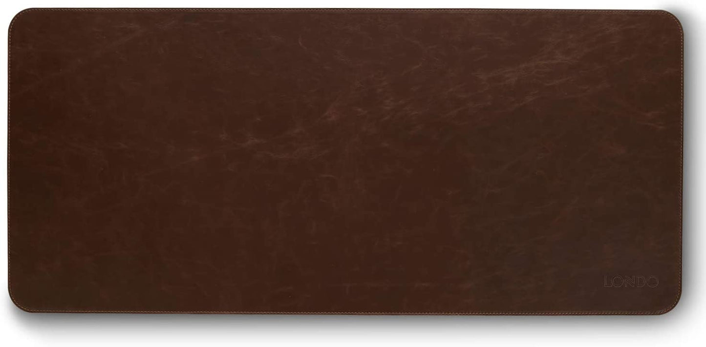 Leather Extended Mouse Pad – Large Desk Mat for Office & Gaming, Smooth Writing Surface, Non-Slip Base, Durable & Stylish Workspace Accessory