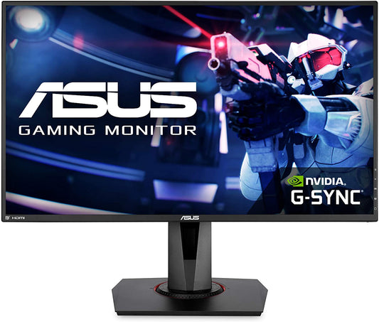 VG278QR 27” Gaming Monitor 165Hz Full HD (1920 X 1080) 0.5Ms G-SYNC Eye Care Displayport HDMI DVI, Black