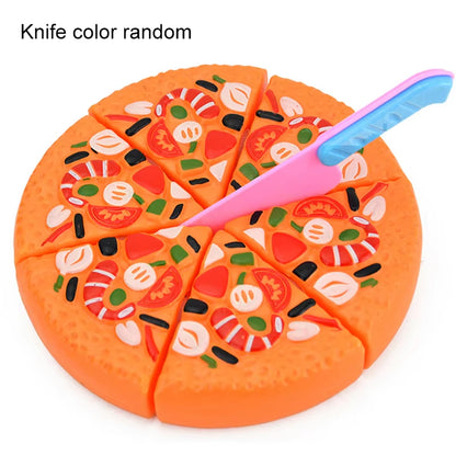 Children Pretend Goodies Play Simulated Kitchen Toys Plastic Cutting Food Kids Toy Object Cognition Boys Girl Birthday Gifts TMZ